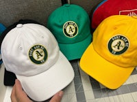 oakland athletics dad hats